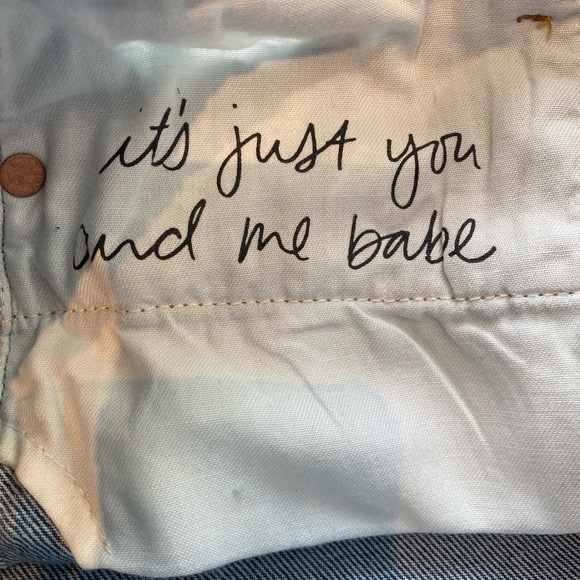 GRLFRND Rhoda Mini Denim Skrit NWT - Picture 9 of 12